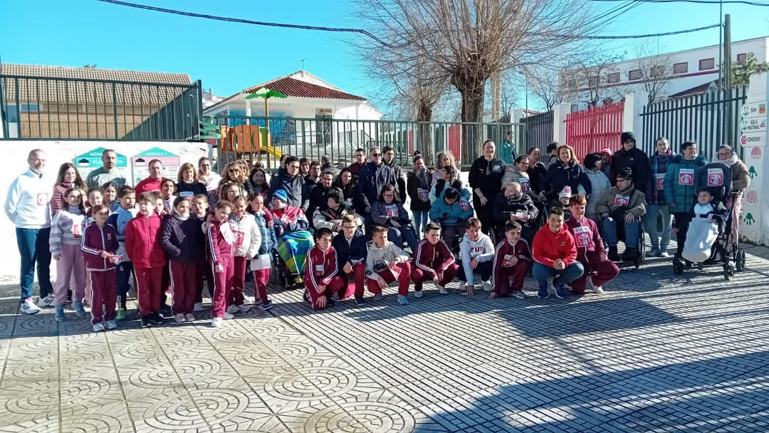 Carrera Solidaria «Save The Children» En El CEIP Alfredo Gil Por La No Violencia Y La Paz