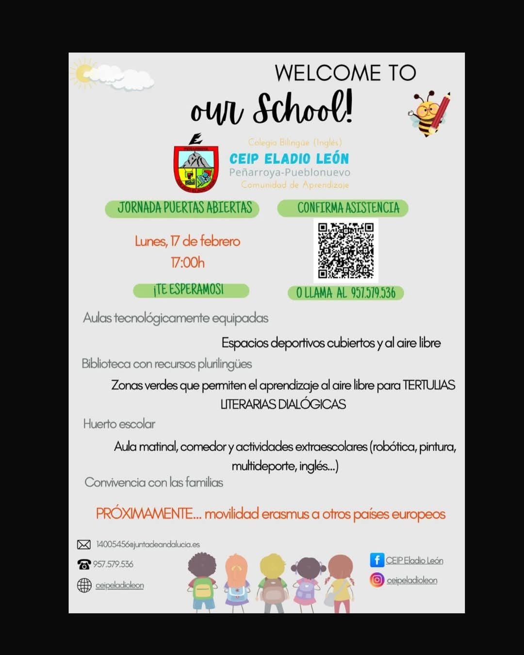 Jornadas De Puertas Abiertas En El CEIP Eladio León