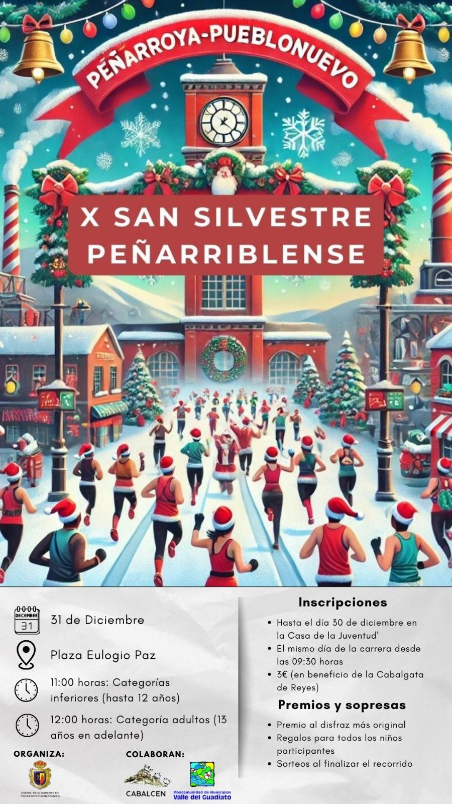 X Edición De La San Silvestre Peñarriblense